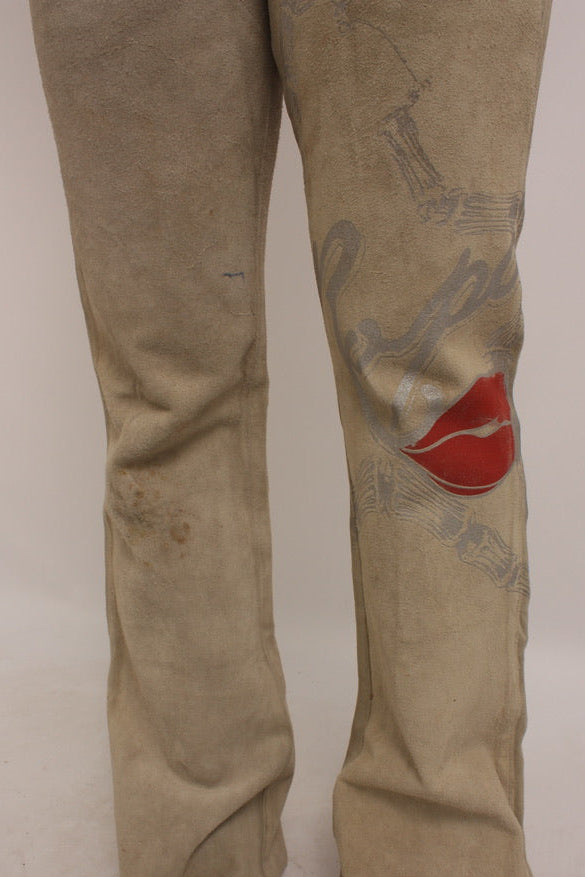 La Ropa suede pant
