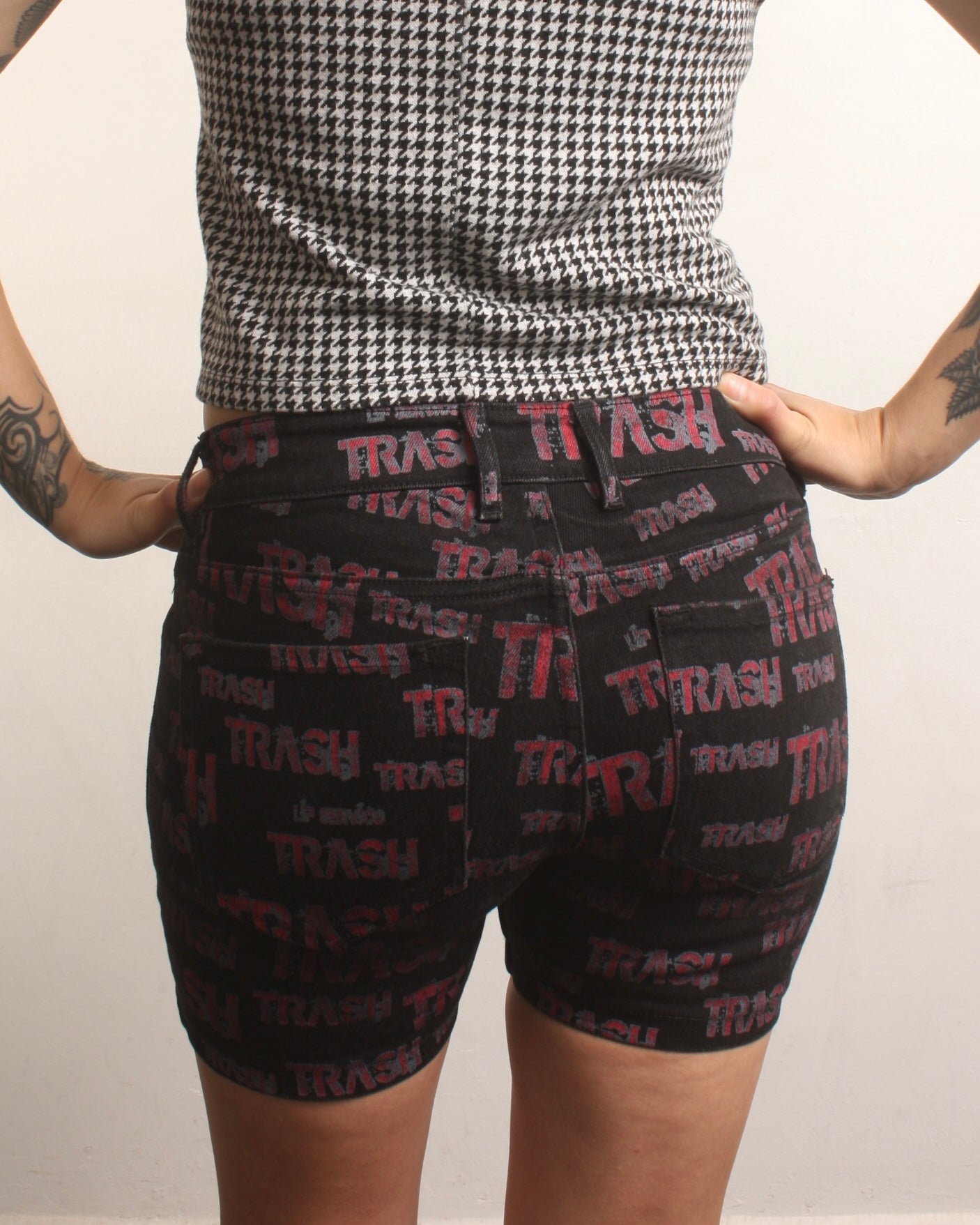 lip service trash shorts
