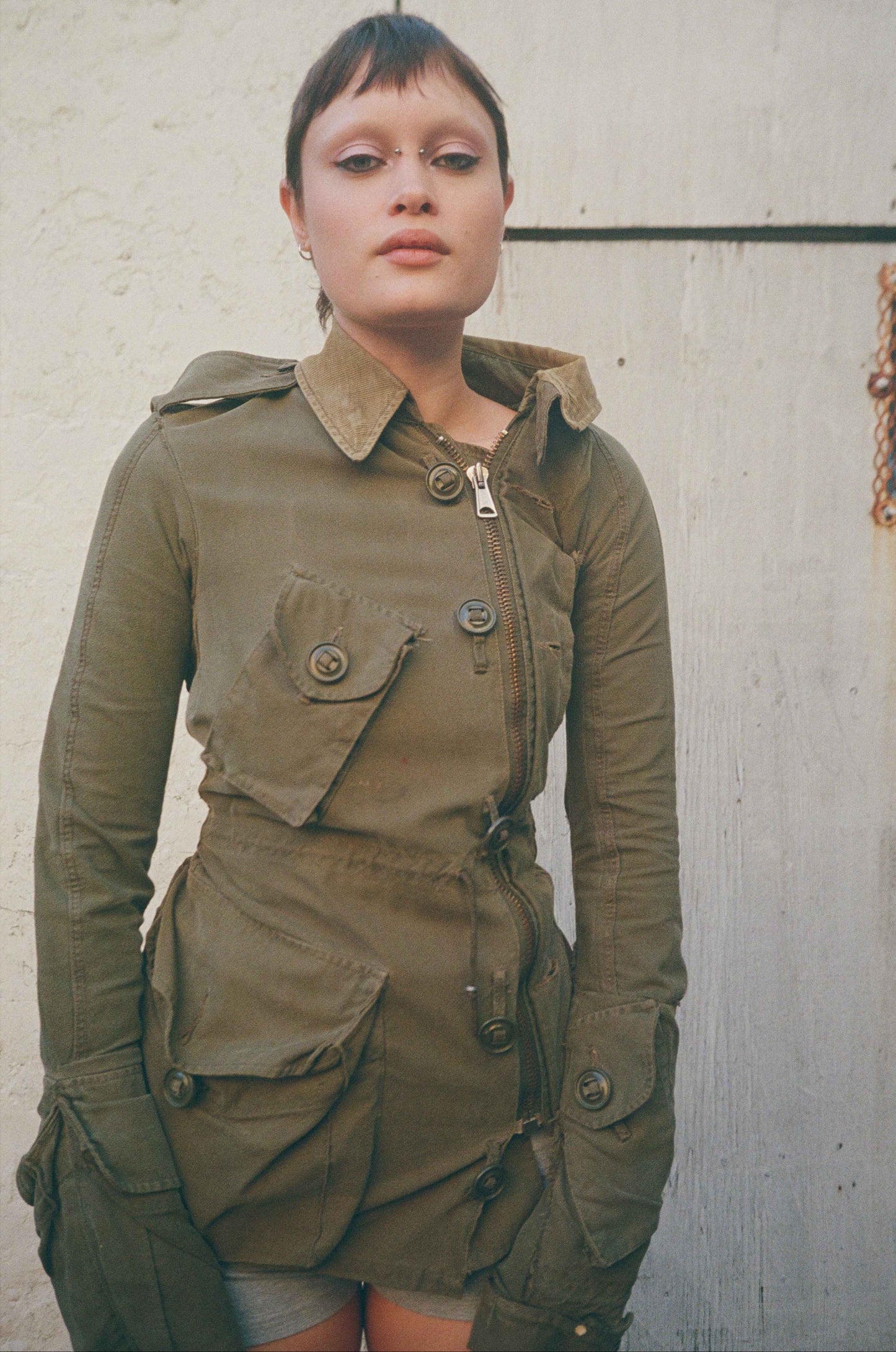 Reworked military jacket