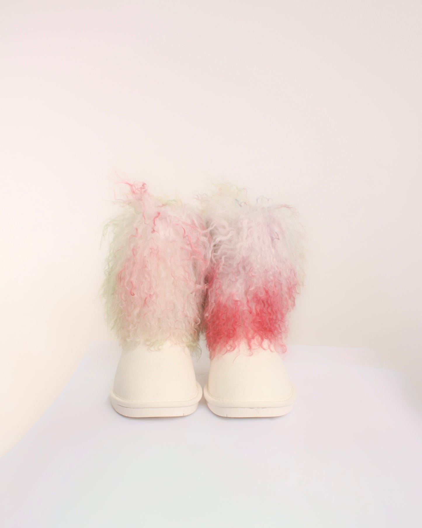 Mongolian fur boots