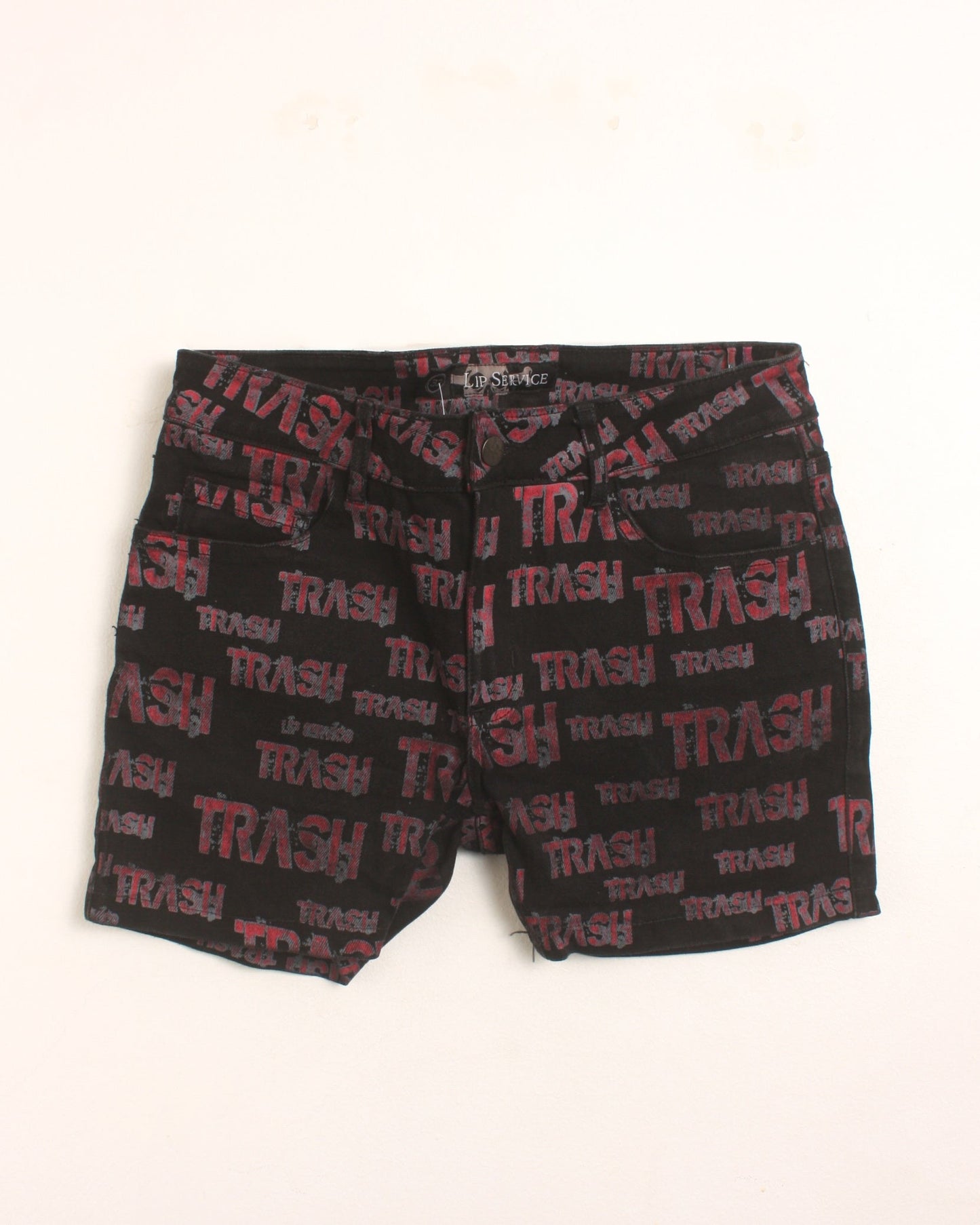 lip service trash shorts