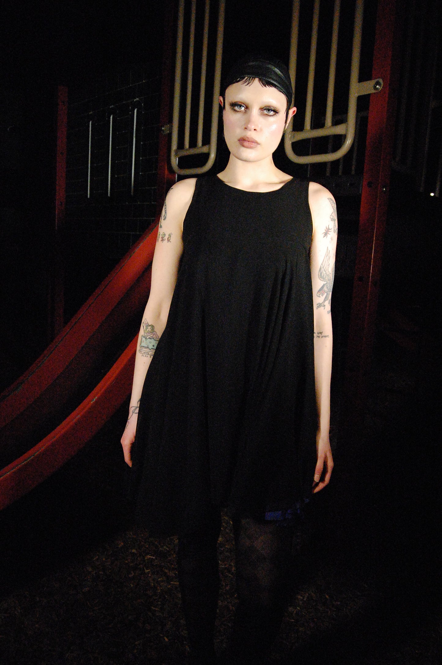 Miu Miu silk babydoll dress
