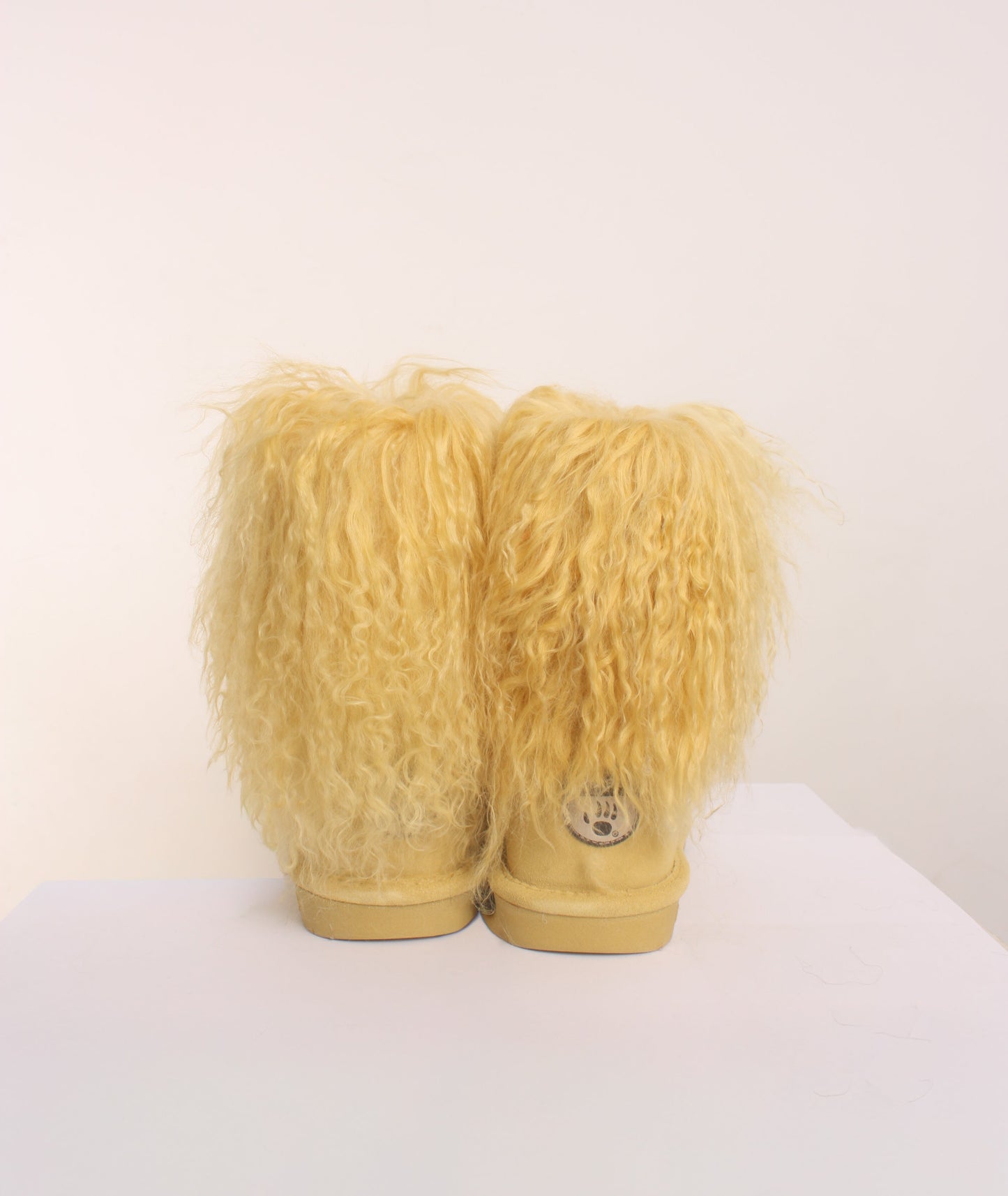Mongolian fur boot