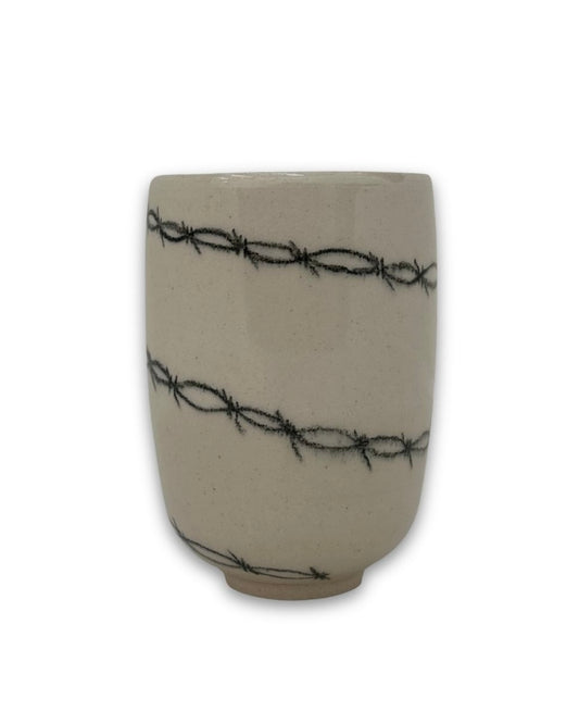 Barbed smoothie cup