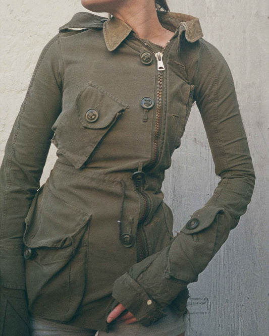Reworked military jacket